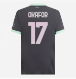 milan third authentic 202425 jersey – 17 noah okafor Collection | AC Milan Kits Collection | AC Milan Kits