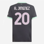 milan third authentic 202425 jersey – 20 alejandro jimenez Collection | AC Milan Kits Collection | AC Milan Kits
