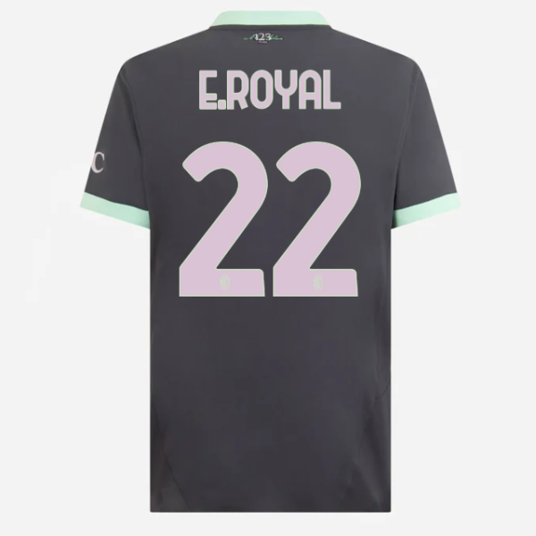 milan third authentic 202425 jersey – 22 emerson royal Collection | AC Milan Kits Collection | AC Milan Kits