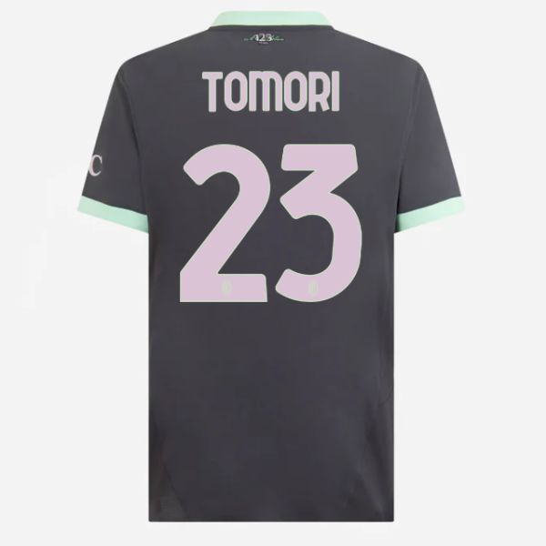milan third authentic 202425 jersey – 23 fikayo tomori Collection | AC Milan Kits Collection | AC Milan Kits