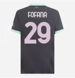 milan third authentic 202425 jersey – 29 youssouf fofana Collection | AC Milan Kits Collection | AC Milan Kits
