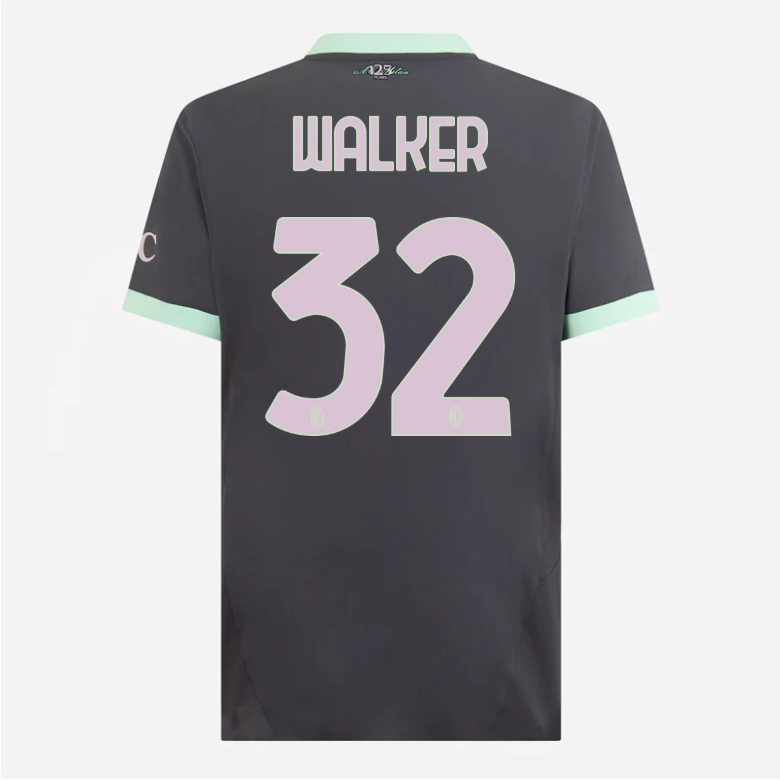 milan third authentic 202425 jersey – 32 kyle walker Collection | AC Milan Kits Collection | AC Milan Kits