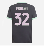 milan third authentic 202425 jersey – 32 tommaso pobega Collection | AC Milan Kits Collection | AC Milan Kits