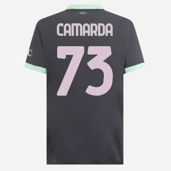 milan third authentic 202425 jersey – 73 francesco camarda Collection | AC Milan Kits Collection | AC Milan Kits