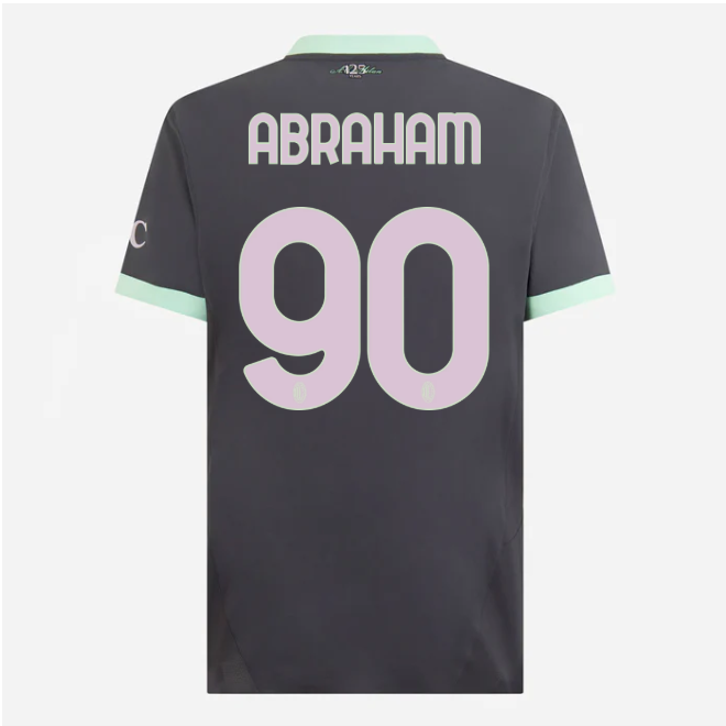 milan third authentic 202425 jersey – 90 tammy abraham Collection | AC Milan Kits Collection | AC Milan Kits
