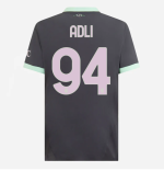 milan third authentic 202425 jersey – 94 yacine adli Collection | AC Milan Kits Collection | AC Milan Kits