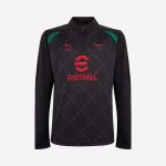 pre-match 14 zip top puma x ac milan x off-white 202425 with custom printing Collection | AC Milan Kits Collection | AC Milan Kits