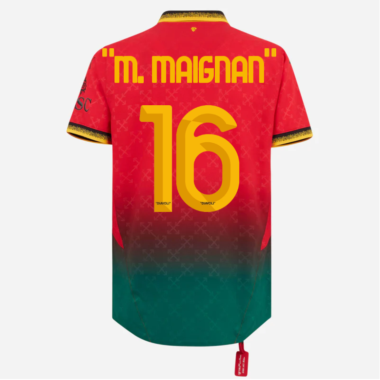 red authentic jersey puma x ac milan x off-white 202425 – 16 mike maignan Collection | AC Milan Kits Collection | AC Milan Kits