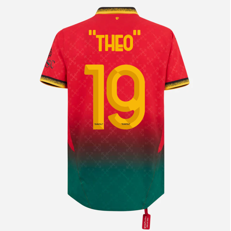 red authentic jersey puma x ac milan x off-white 202425 – 19 theo hernández Collection | AC Milan Kits Collection | AC Milan Kits