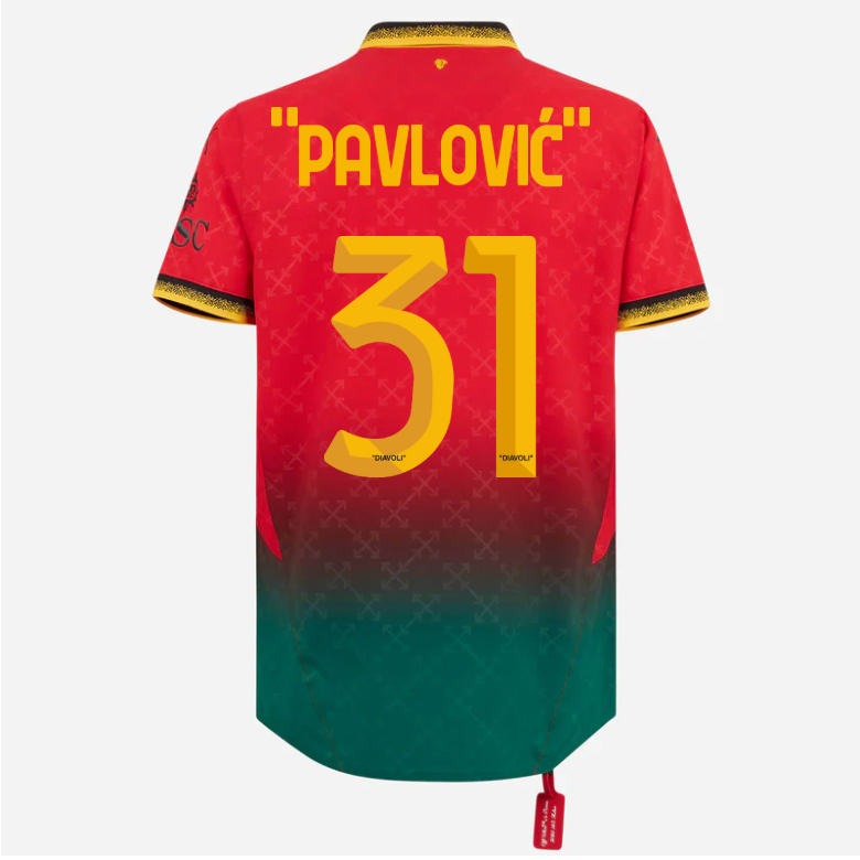 red authentic jersey puma x ac milan x off-white 202425 – 31 strahinja pavlović Collection | AC Milan Kits Collection | AC Milan Kits