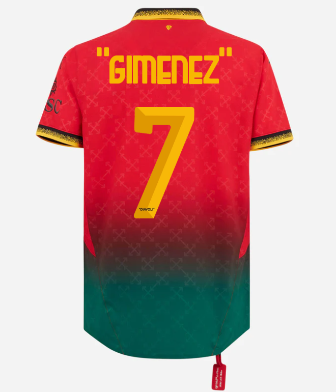 red authentic jersey puma x ac milan x off-white 202425 – 7 santiago gimenez Collection | AC Milan Kits Collection | AC Milan Kits