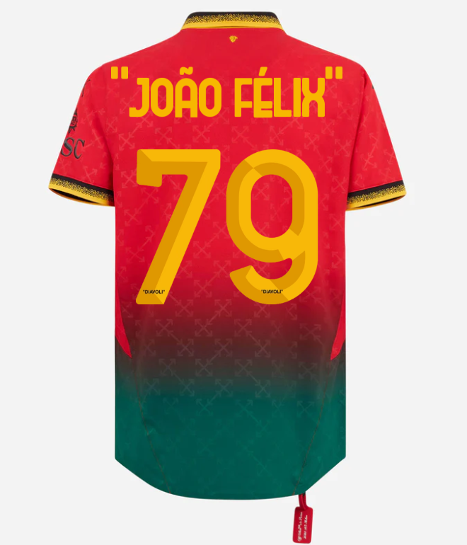 red authentic jersey puma x ac milan x off-white 202425 – 79 joão félix Collection | AC Milan Kits Collection | AC Milan Kits