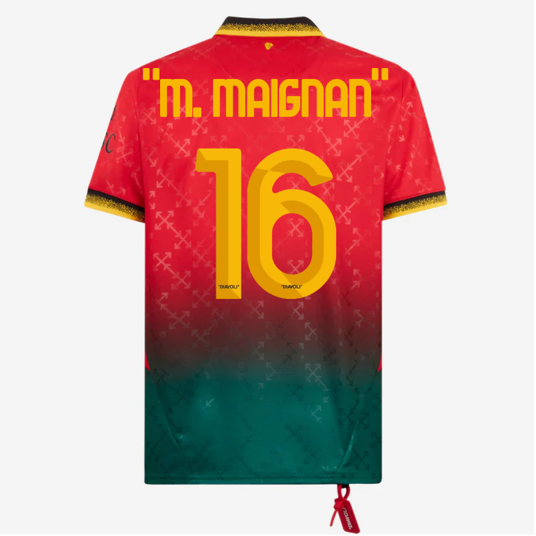red jersey puma x ac milan x off-white 202425 – 16 mike maignan Collection | AC Milan Kits Collection | AC Milan Kits