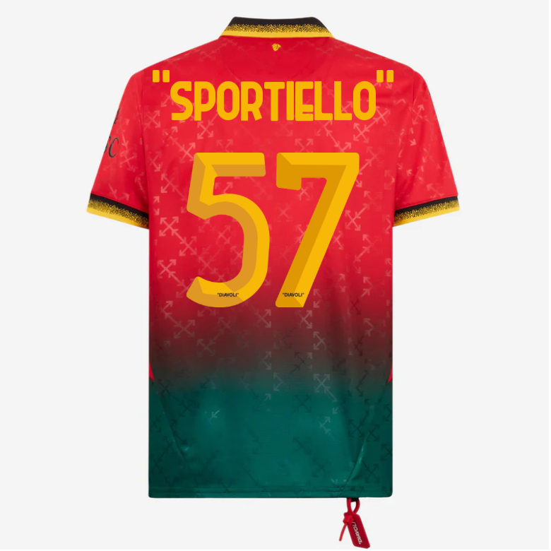 red jersey puma x ac milan x off-white 202425 – 57 marco sportiello Collection | AC Milan Kits Collection | AC Milan Kits