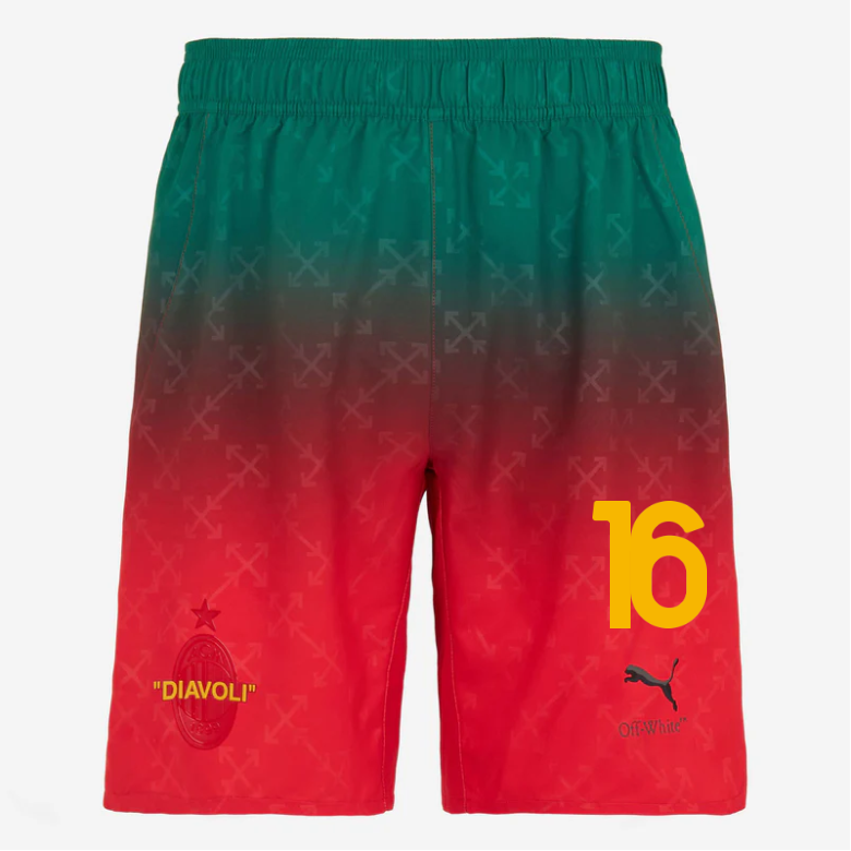 red shorts puma x ac milan x off-white 202425 – 16 mike maignan Collection | AC Milan Kits Collection | AC Milan Kits