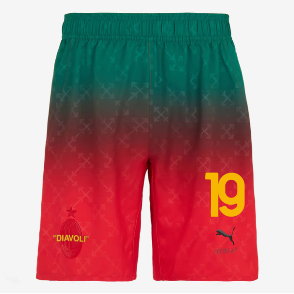 red shorts puma x ac milan x off-white 202425 – 19 theo hernández Collection | AC Milan Kits Collection | AC Milan Kits