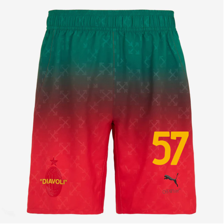 red shorts puma x ac milan x off-white 202425 – 57 marco sportiello Collection | AC Milan Kits Collection | AC Milan Kits
