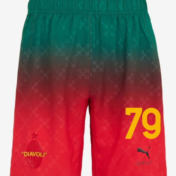 red shorts puma x ac milan x off-white 202425 – 79 joão félix Collection | AC Milan Kits Collection | AC Milan Kits