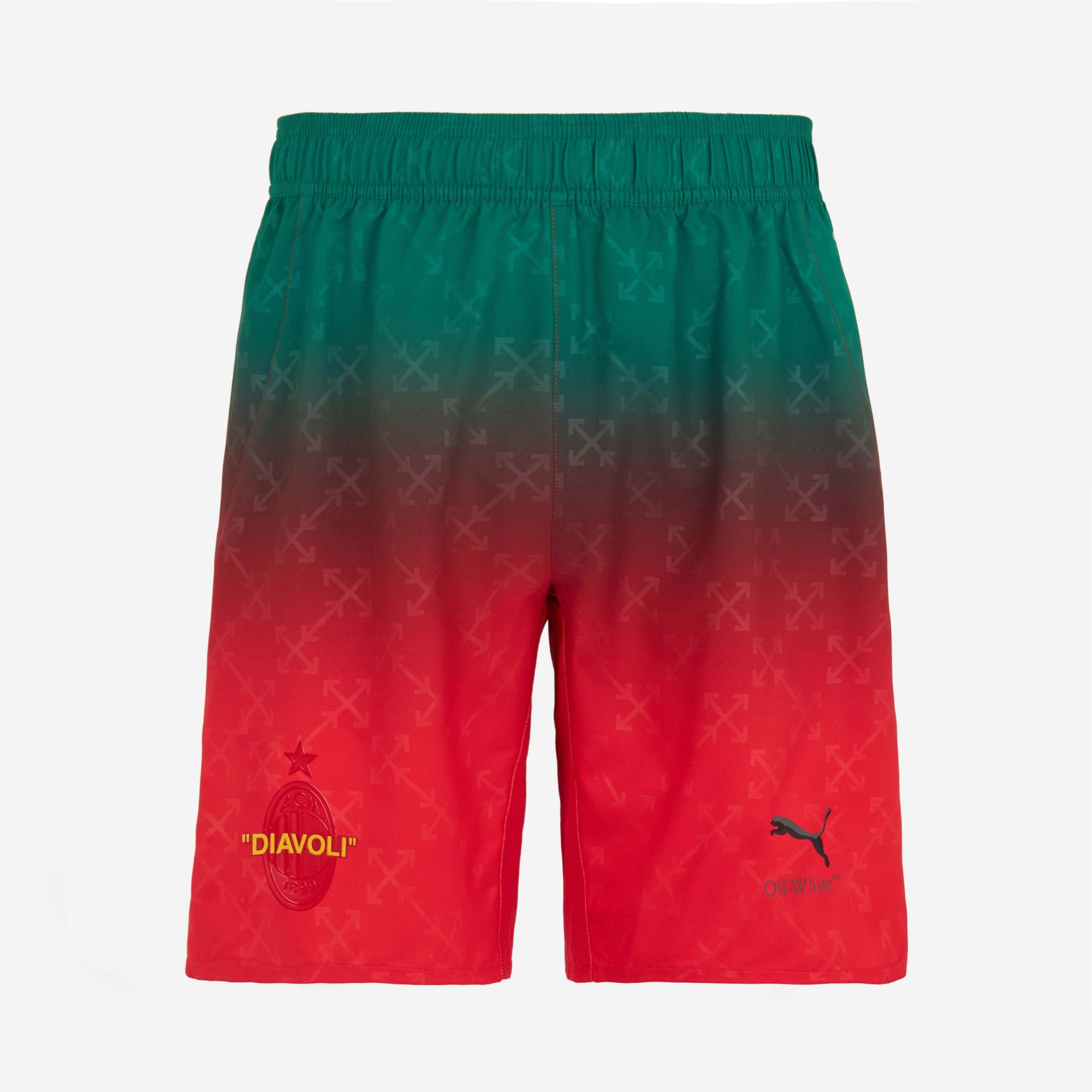 red shorts puma x ac milan x off-white 202425 Collection | AC Milan Kits Collection | AC Milan Kits