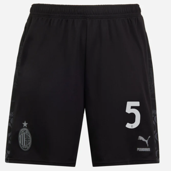 shorts ac milan x pleasures 202324 – dark version – 5 pierre kalulu Collection | AC Milan Kits Collection | AC Milan Kits