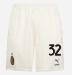 shorts ac milan x pleasures 202324 – light version white – 32 tommaso pobega Collection | AC Milan Kits Collection | AC Milan Kits